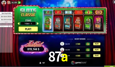 Descubra o Mundo do Cassino Online com 87a